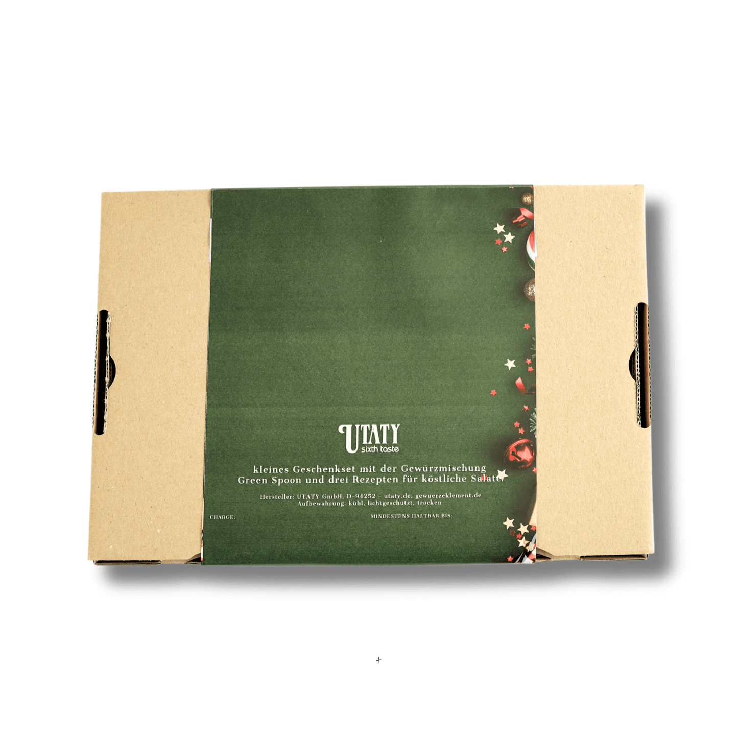 Kleine Weihnachts-Gewürzbox mit Green Spoon